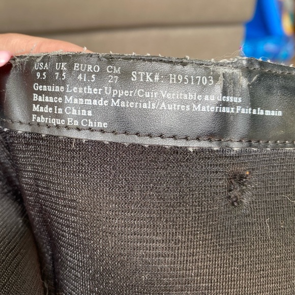 Hush Puppies waterproof black leather wedge heeled tall boots - Picture 12 of 16